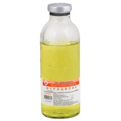 Фурацилин раствор для раствора для местного и наружного применения пакетик 0,02% 200мл №28 Дальхимфарм