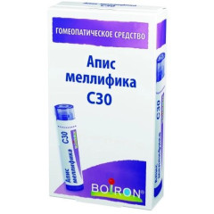 Апис Меллифика С30 Гомеопатический монокомпонентный препарат гранулы гомеопатические 4г