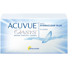 Линзы контактные Acuvue Oasys with Hydrackear Plus №12 /-2,50/