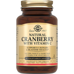 Солгар Натуральная Клюква с витамином C капсулы N60