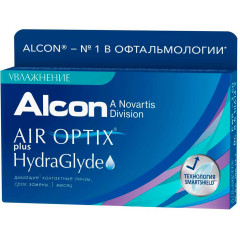 Линзы контактные AIR OPTIX PLUS HYDRAGLYDE /-2.25/ N3 ALCON