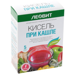 Кисель Леовит При кашле пакетики №5