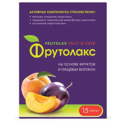 Фрутолакс капсулы 0,35г N15