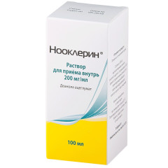 Нооклерин раствор для приема внутрь 200мг/мл 100мл