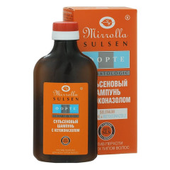 Сульсен форте шампунь с кетоконазолом против перхоти Мирролла 250 мл