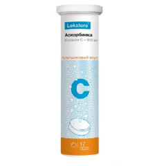Аскорбинка Витамин С 900мг таблетки шипучие 3г N17 Лекстор