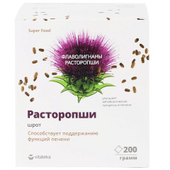 Vitateka Расторопша шрот гранулят 200г Биокор