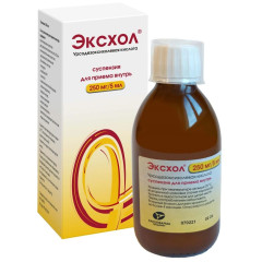 Эксхол суспензия для приема внутрь 250мг/5мл 250мл Агроветзащита