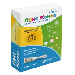 Лакс Канон раствор ректальный микроклизма 5мл №4
