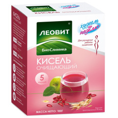 Кисель Леовит очищающий 20г пакетики N5