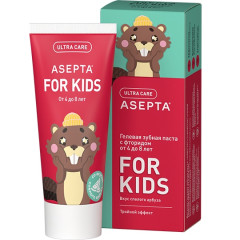 Асепта Кидс Тройной эффект зубная паста гелевая от 4 до 8 лет со вкусом арбуза 50мл