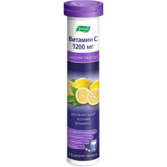 Витамин С 1200 таблетки шипучие N20 Эвалар