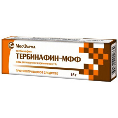 Тербинафин-МФФ крем для наружного применения 1% 15г