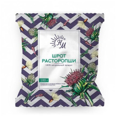 Расторопши пятнистой шрот СолНат Био 100г пакет