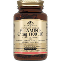 Солгар Витамин Е 100МЕ капсулы 560мг N100