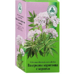 Валериана корневища с корнями 1,5г N20