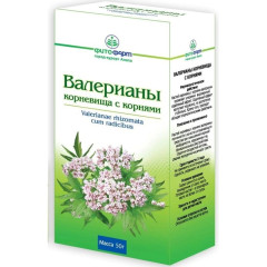 Валерианы корневища с корнями 50г Фитофарм