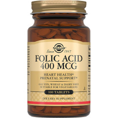 Солгар Фолиевая кислота таблетки N100