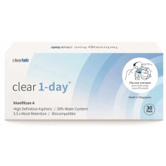 Линзы контактные Clearlab Clear 1-Day однодневные /-2.75/ N30