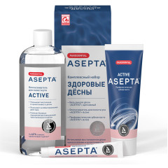 Асепта здоровые десны набор комплексный