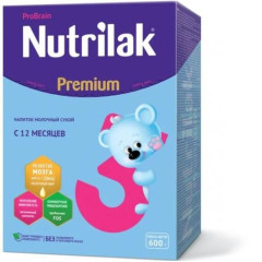 Нутрилак Premium 3 напиток молочный сухой 600г