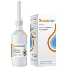 Энемаксал раствор ректальный флакон-клизма 120мл