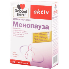 Доппельгерц Актив Менопауза Форте таблетки N30