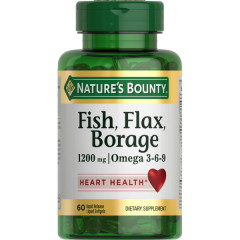 Nature's Bounty Омега 3-6-9 капсулы N60