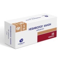 Небиволол Канон таблетки 5мг N28