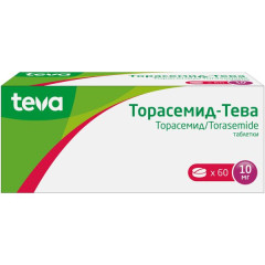 Торасемид-Тева таблетки 10мг N60