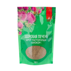 Расторопша шрот гранулят уп 100г N1 Биокор