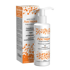 Лостерин крем-мыло нафталановое антимикробное 150мл