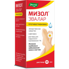Мизол Эвалар раствор 1% 50мл