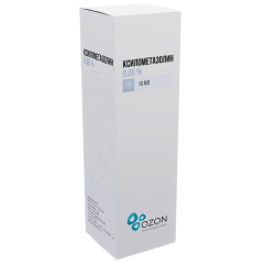 Ксилометазолин спрей назальный 0,05% 10мл Озон