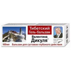 Валентина Дикуля гель-бальзам Тибетский 100мл N1