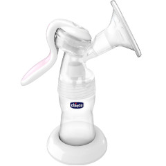 Чикко молокоотсос ручной с бутылочкой NATURAL FEELING
