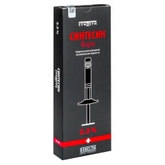 Синтесин Форте Средство для замещения синовиальной жидкости 2,3% шприц 3мл + игла 19G 1,1х50мм