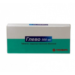 Глево таблетки п.п.о. 500мг N10