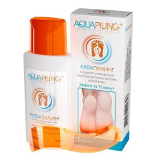 Аквапилинг средство для стоп 150мл + скребок