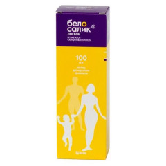 Белосалик лосьон р-р д/наруж прим 100мл N1