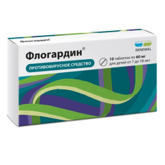 Флогардин таблетки п.п.о. 60мг N10