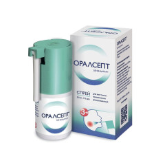 Оралсепт 0,255мг/доза спрей для местного применения 30мл 176доз