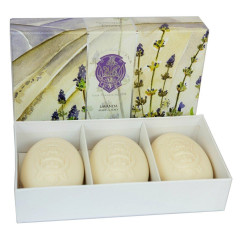 La Florentina Мыло в наборе Лаванда 150г х 3шт