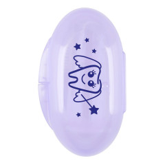 Курносики зубная щетка силиконовая в футляре 4+