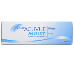 Линзы контактные мягкие Acuvue 1day Moist №30 /-3,75/