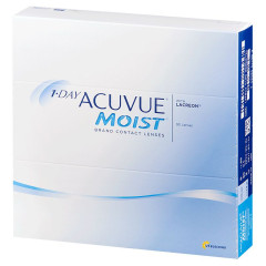 Линзы контактные Акувью/Acuvue 1day Moist №90 /-3,50/