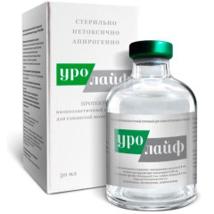 Уролайф протектор вязкоэластичный стерильный для слизистой мочевого пузыря 50мл