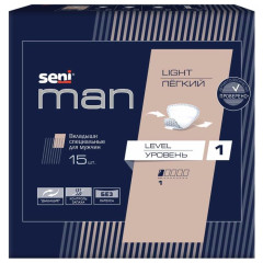 Seni Мен вкладыши урологические для мужчин легкий уровень 1 N15