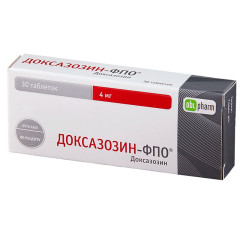 Доксазозин-ФПО таблетки 4мг N30