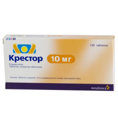 Крестор таблетки 10мг N126